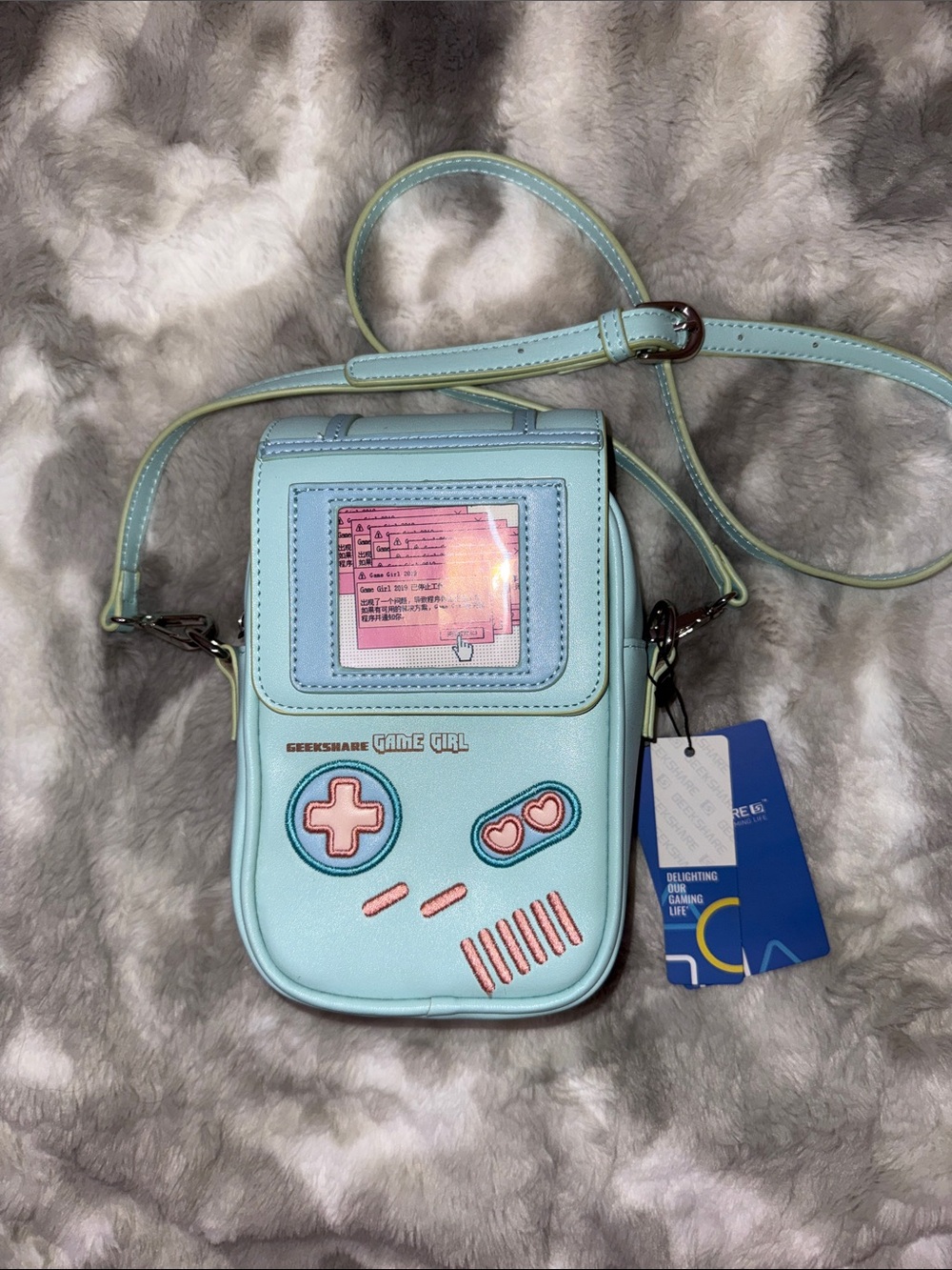 NWT Geekshare Game Girl bag